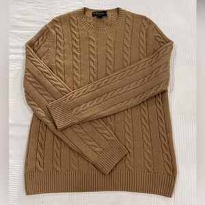 Brooks Brothers Camel Wool Blend Sweater